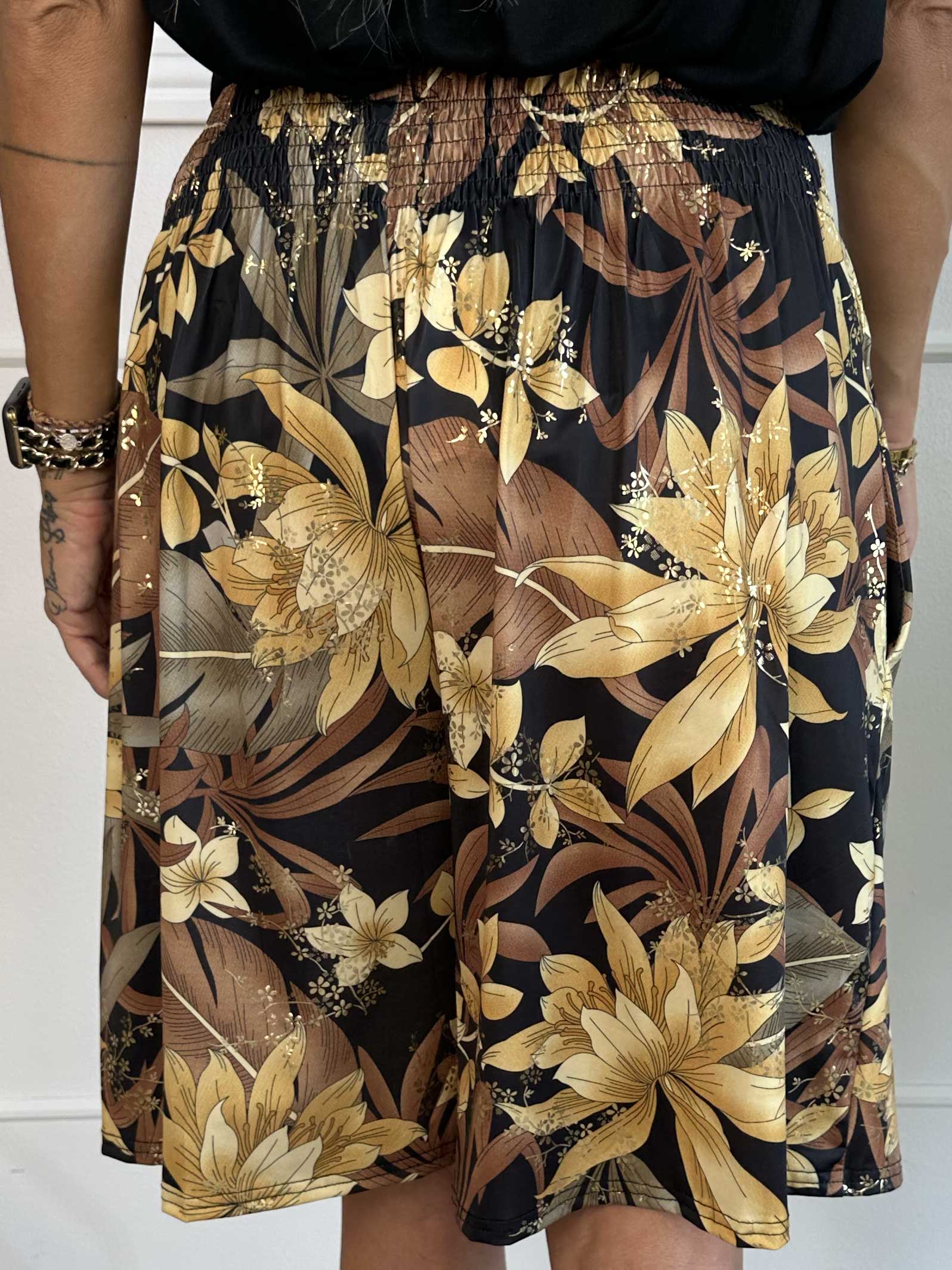 Pams Short Knickers - Elastiskt shorts med resårkant